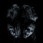 The Legion -bändin jäsenten kasvot ilmestyvät pimeydestä. Kuvassa neljän miehen kasvot, jotka ovat värimaailmaltaan kylmät, kuolleet. Miehet irvistelevät.