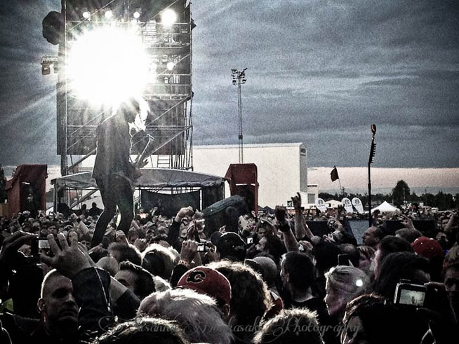 Metallica Sonisphere 2012:ssa. Kuvan otti Susanna Honkasalo.