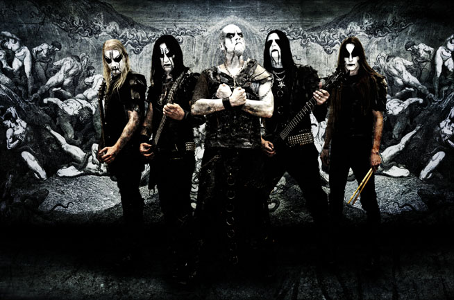 Kuvassa Dark Funeral vuonna 2011.